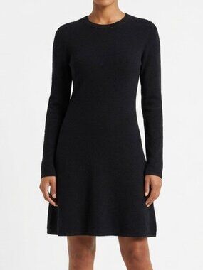 Scotch & Soda Maison Scotch L'amour Toujours long sleeve blue dress Size Large